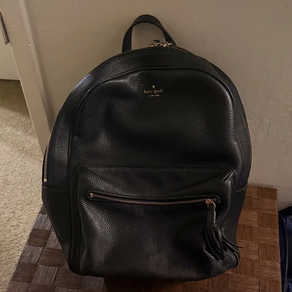 Kate Spade Midnight Black Backpack - Picture 1 of 7